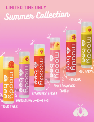 Moody Bee Beeswax Lip Balm