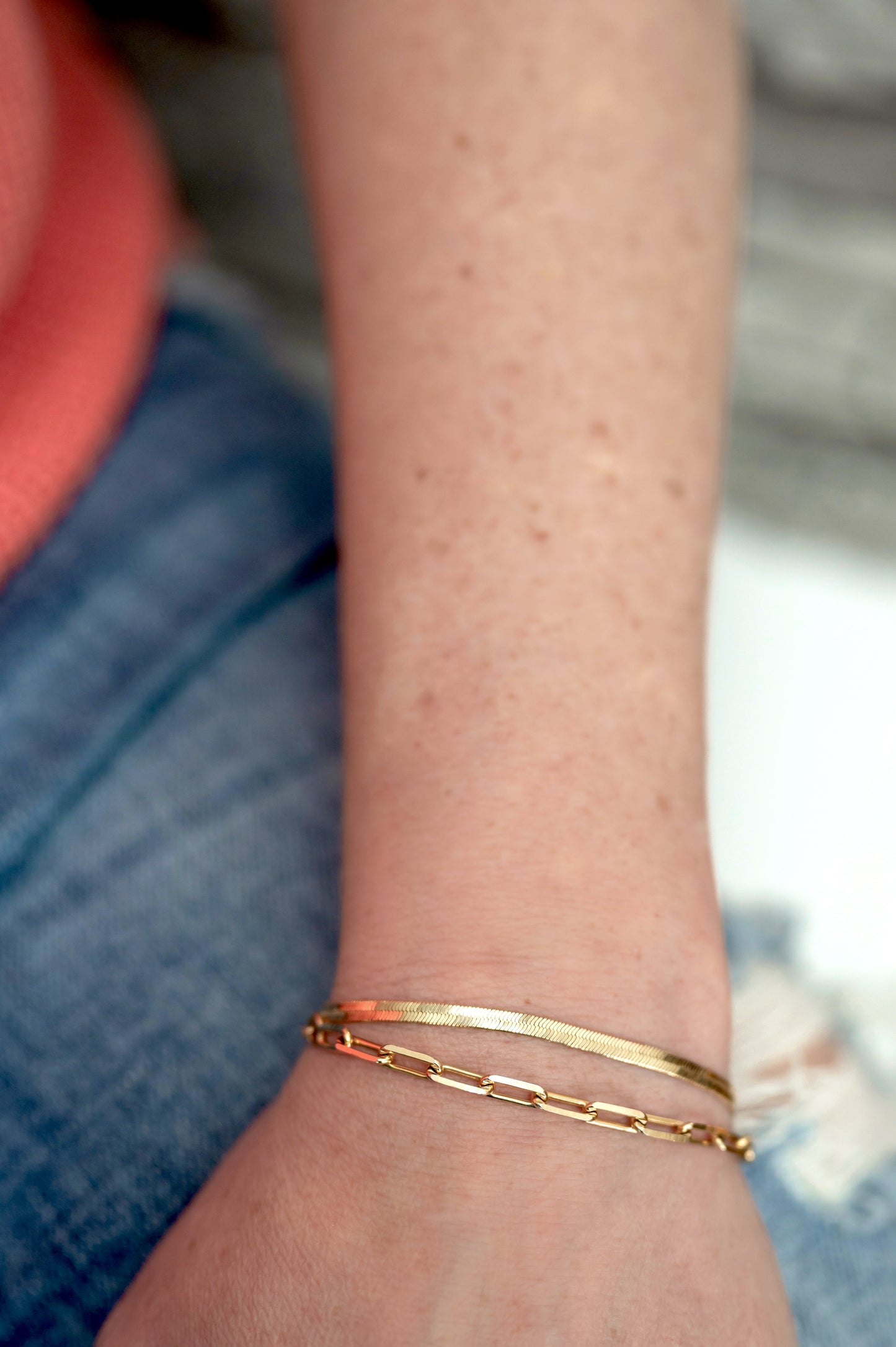 Gold Bracelet Stack