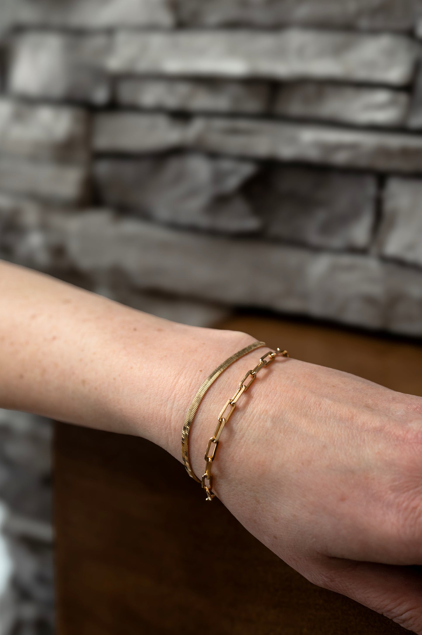Gold Bracelet Stack