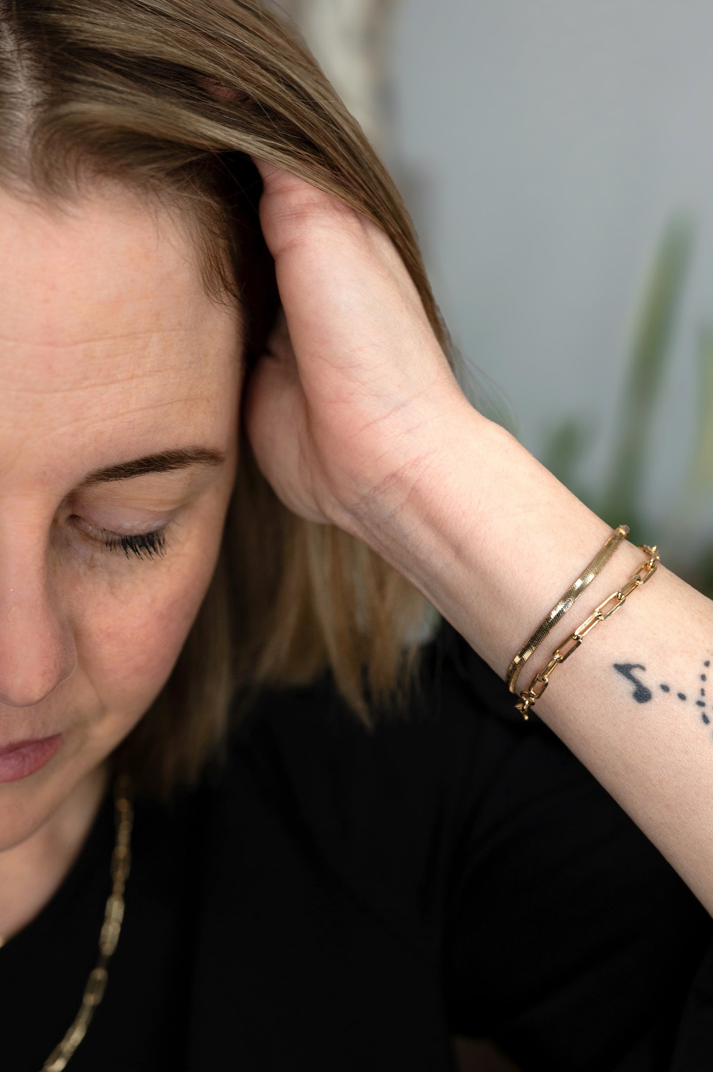 Gold Bracelet Stack