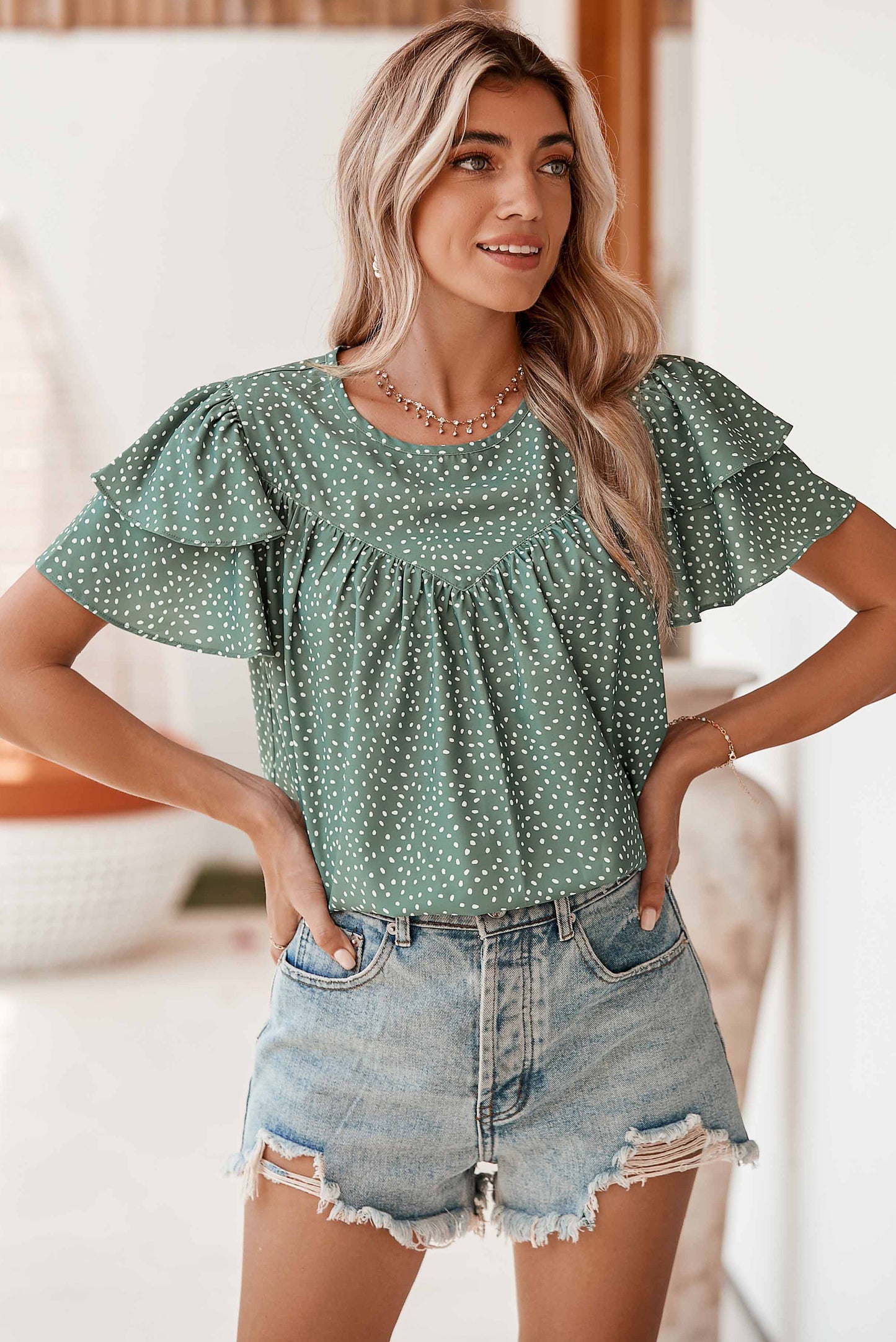 The Elaine Blouse