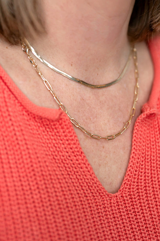 Herringbone Necklace