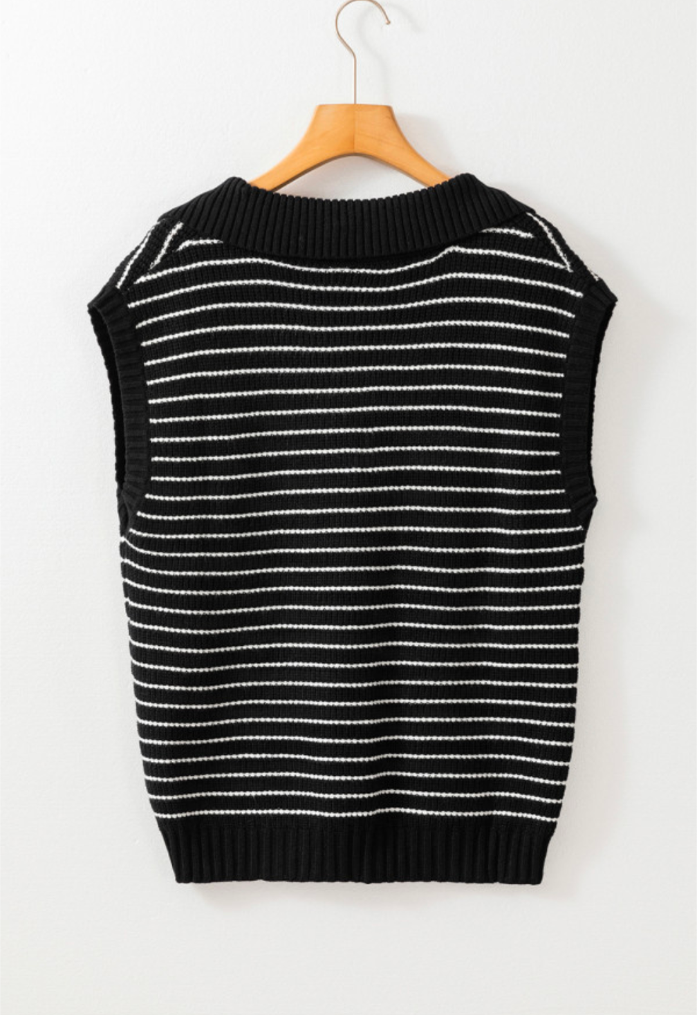 The Josie Top-  Black & White