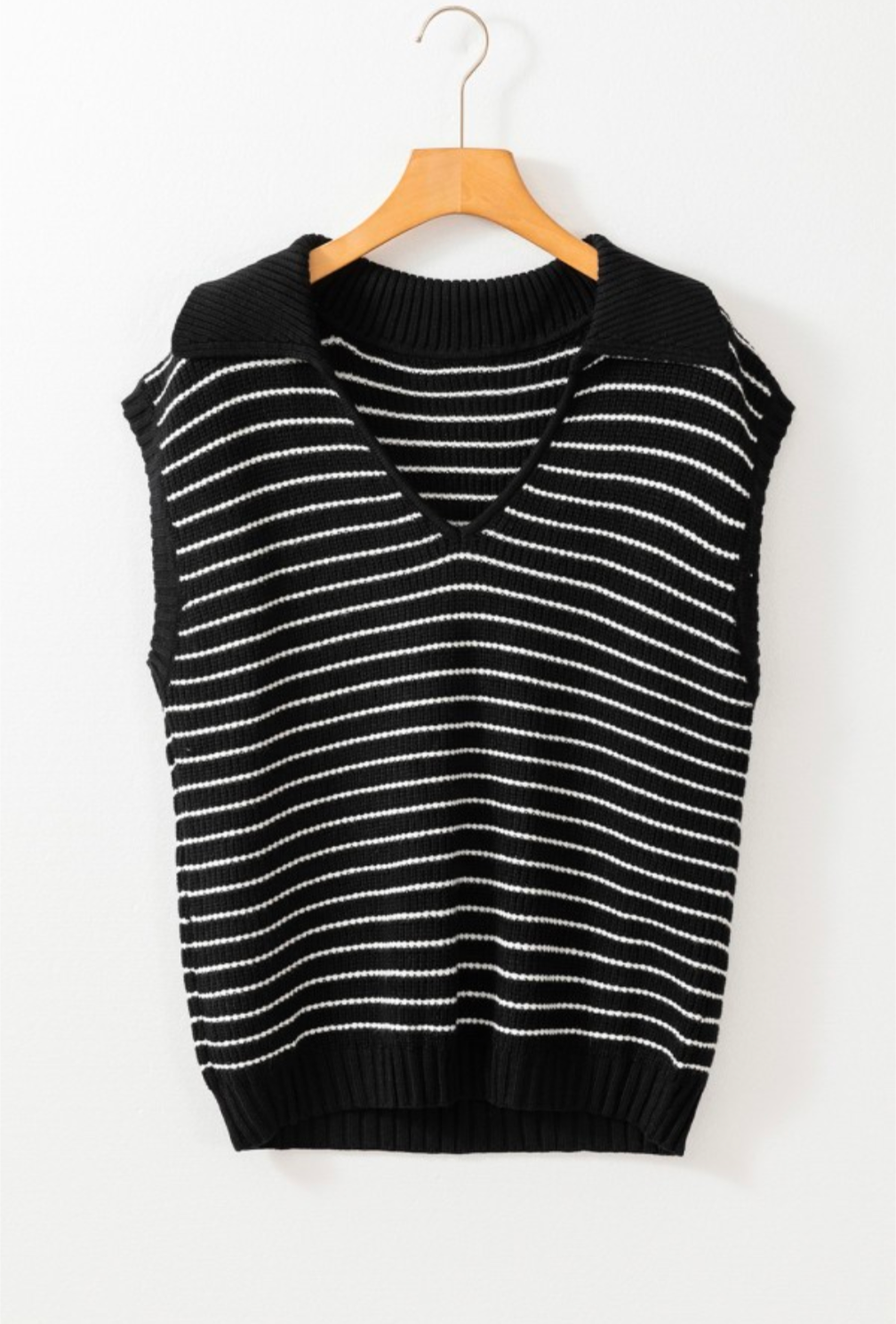 The Josie Top-  Black & White